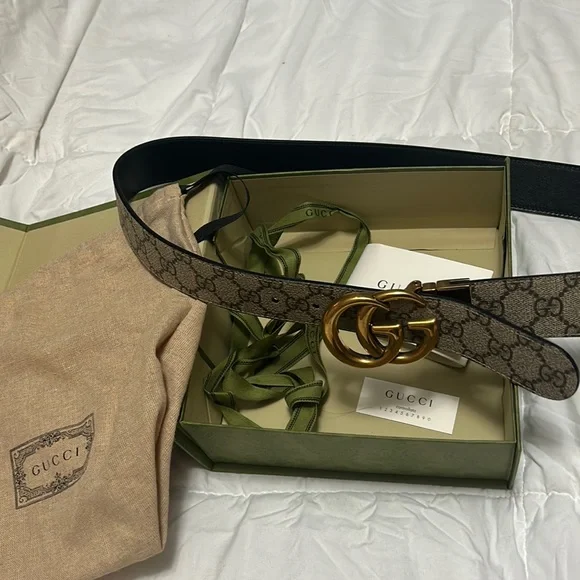 AUTHENTIC, WORN ONCE Gucci Marmont belt Gucci | Accessories | Authentic Womens Gucci Gg Marmont Belt  main image 2